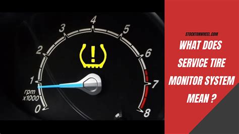 What is Service Tire Monitor System and Why Does It Sometimes Feel Like a Mystical Guardian?